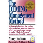 Deming management method by Walton, Mary, 9780399550003