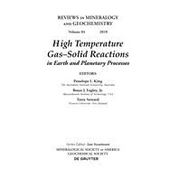 High Temperature Gas-solid Reactions in Earth and Planetary Processes by King, Penelope; Fegley, Bruce; Seward, Terry; Mineralogical Society of America, 9781946850003