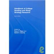 Handbook of College Reading and Study Strategy Research by Flippo; Rona F., 9780805860009