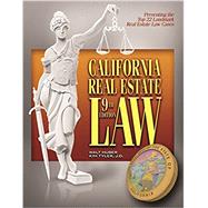 California Real Estate Law, 9th ed. by Huber, Walt, 9781626840010