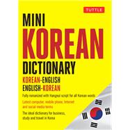 Mini Korean Dictionary by Tuttle Publishing, 9780804850018