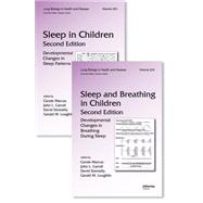 Sleep in Children and Sleep and Breathing in Children, Second Edition: Two Volume Set by Marcus; Carole, 9781420080018