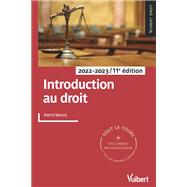 Introduction au droit 2022-2023 by Astrid Marais, 9782311410020