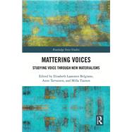 Mattering Voices by Tarvainen, Anne, 9781032480022