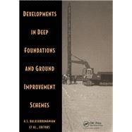 Developments in Deep Foundations and Ground Improvement Schemes by Balasubramaniam, A. S., 9781040900024