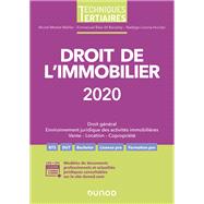 Droit de l'immobilier 2020 by Muriel Mestre Mahler; Emmanuel Bal dit Rainaldy; Nadge Licoine Hucliez, 9782100810024