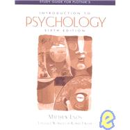 Introduction to Psychology STUDY GUIDE by Plotnik, Rod, 9780534580025