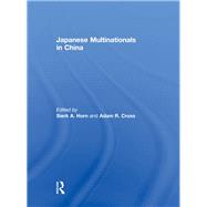 Japanese Multinationals in China by Horn; Sierk A., 9780415440028