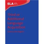 Third or Additional Language Acquisition by De Angelis, Gessica, 9781847690036
