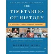 The Timetables of History A Horizontal Linkage of People and Events by Grun, Bernard; Simpson, Eva, 9780743270038