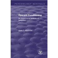 Operant Conditioning by Blackman, Derek E., 9781138300040
