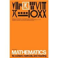 Mathematics, second edition, Volume 2 Its Contents, Methods, and Meaning by Aleksandrov, A. D.; Kolmogorov, A. N.; Lavrent'Ev, M. A.; Gould, S. H., 9780262510042