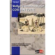 Mozart Wa Cosi Fan Tutte by Mozart, Wolfgang Amadeus (COP), 9783254080042