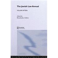 The Jewish Law Annual Volume 15 by Lifshitz, Berachyahu, 9780415340045
