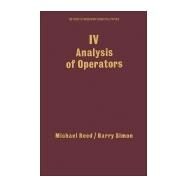 IV: Analysis of Operators by Reed; Simon, 9780125850049