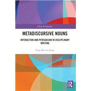 Metadiscursive Nouns by Feng (Kevin) Jiang, 9781032270050