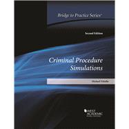 Criminal Procedure Simulations by Vitiello, Michael, 9781684670055