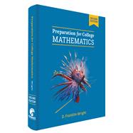 Preparation for College Mathematics by D. Franklin Wright, 9781642770056