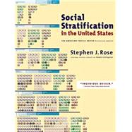 Social Stratification in the United States by Rose, Stephen J., 9781620970058