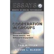 Cooperation in Groups: Procedural Justice, Social Identity, and Behavioral Engagement by Tyler,Tom, 9781841690063
