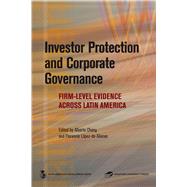Investor Protection and Corporate Governance by Chong, Alberto, 9780804700078