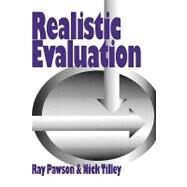 Realistic Evaluation by Ray Pawson, 9780761950080