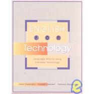 English for Technology : Skills for Using Everyday Technology by Herbert, Haideh; Owensby, Jean; Madison, Tamara, 9780768500080
