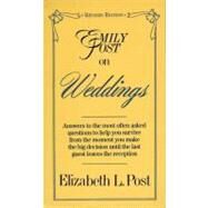 Emily Post on Weddings by Post, Elizabeth L., 9780062740083