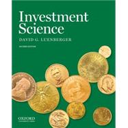 Investment Science by Luenberger, David G., 9780199740086