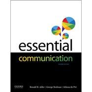 ESSENTIAL COMMUNICATION 2ND EDITION by ADLER, 9780190650087