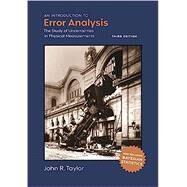 An Introduction to Error Analysis: The Study of Uncertainties in Physical Measurements by Taylor, John R.;, 9781940380087