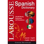 Larousse Concise Dictionary: Spanish-English / English-Spanish by Larousse Kingfisher Chambers, 9782035410092