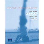 Social Policy by Bochel, Hugh; Bochel, Catherine; Page, Robert; Sykes, Rob, 9780130870094