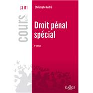 Droit pnal spcial by Christophe Andr, 9782247170098