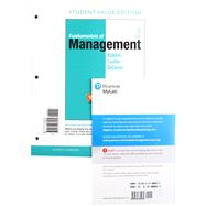 Fundamentals of Management, Student Value Edition + 2019 MyLab Management with Pearson eText -- Access Card Package by Robbins, Stephen; Coulter, Mary; De Cenzo, David A., 9780136170099