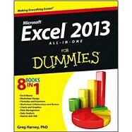 Excel 2013 All-in-one for Dummies by Harvey, Greg, 9781118510100