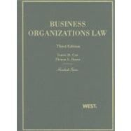 Business Organizations Law by Cox, James D.; Hazen, Thomas L., 9780314160102