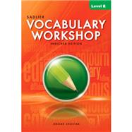 Vocabulary Workshop 2012 Edition Student Edition Level E (66305) by Shostak, Jerome, 9780821580103