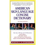 American Sign Language Concise Dictionary by Sternberg, Martin L. A., 9780062740106