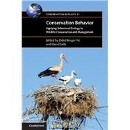 Conservation Behavior by Berger-tal, Oded; Saltz, David, 9781107040106