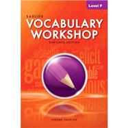 Vocabulary Workshop 2012 Enriched Edition Student Edition Level F (66312) by Shostak, Jerome, 9780821580110