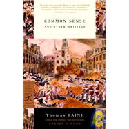 Common Sense by PAINE, THOMASWOOD, GORDON S., 9780375760112