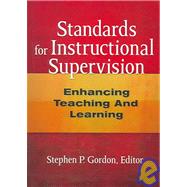 Standards for Instructional Supervision by Gordon, Stephen P., 9781596670112