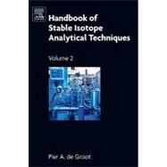 Handbook of Stable Isotope Analytical Techniques by de Groot, Pier A., 9780080930114