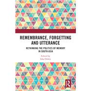 Remembrance, Forgetting and Utterance by Isha Dubey, 9781040770115