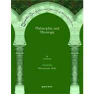 Philosophie Und Theologie by Averroes; Muller, Marcus Joseph, 9781617190117