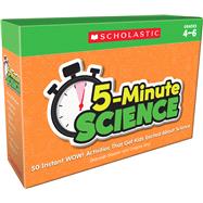 5-Minute Science, Grades 4-6 by Shearer, Deborah; Vogt, Gregory, 9781338330120