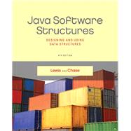 Java Software Structures Designing and Using Data Structures by Lewis, John; Chase, Joseph, 9780133250121