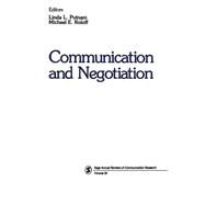 Communication and Negotiation by Linda L. Putnam, 9780803940123