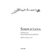 Simpliciana by Hesselmann, Peter, 9783034310123